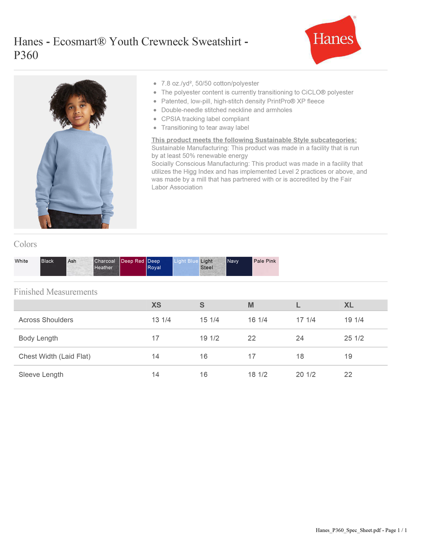 BES Youth Branchville Sunshine Sweatshirt