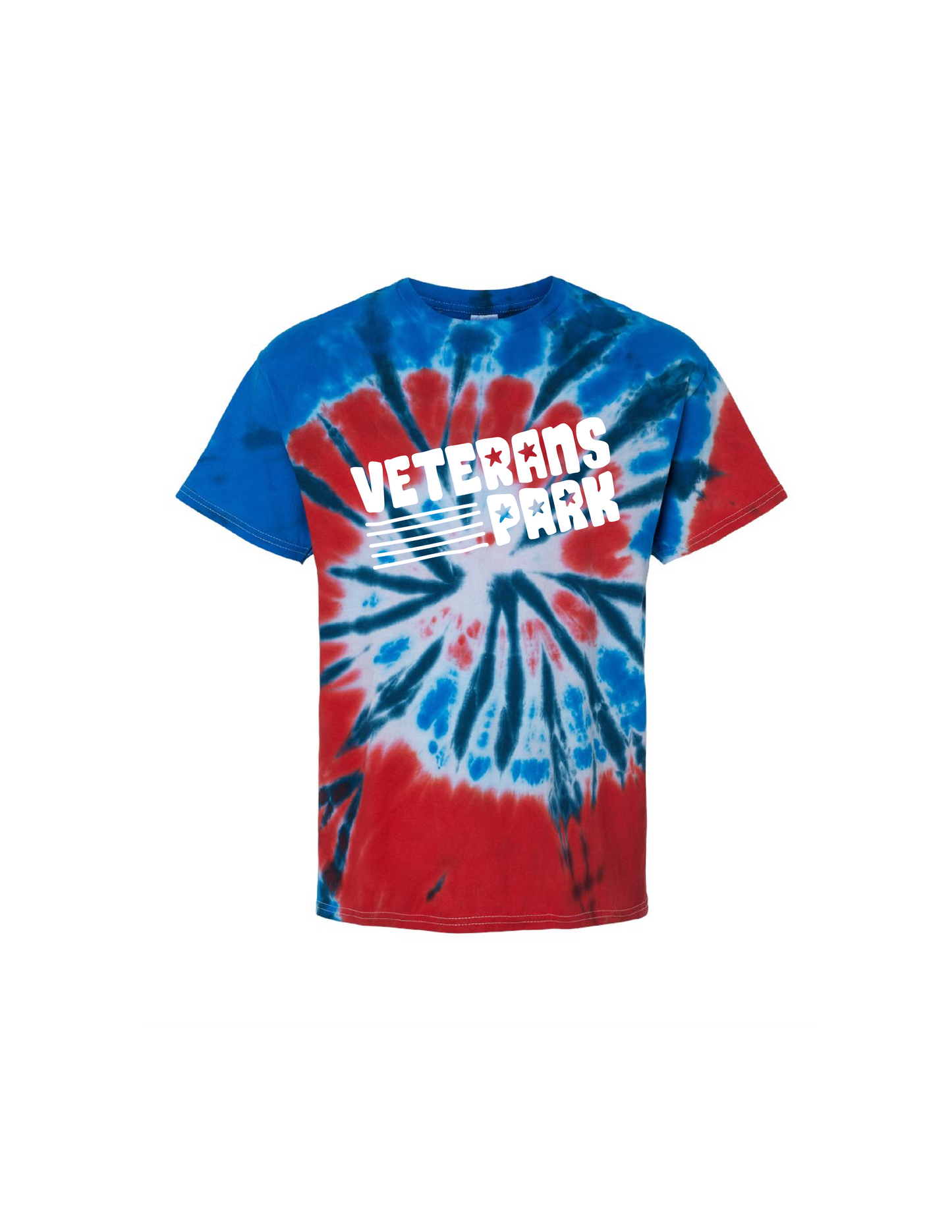 VP-Tie Dye Spiral T-shirt - Youth