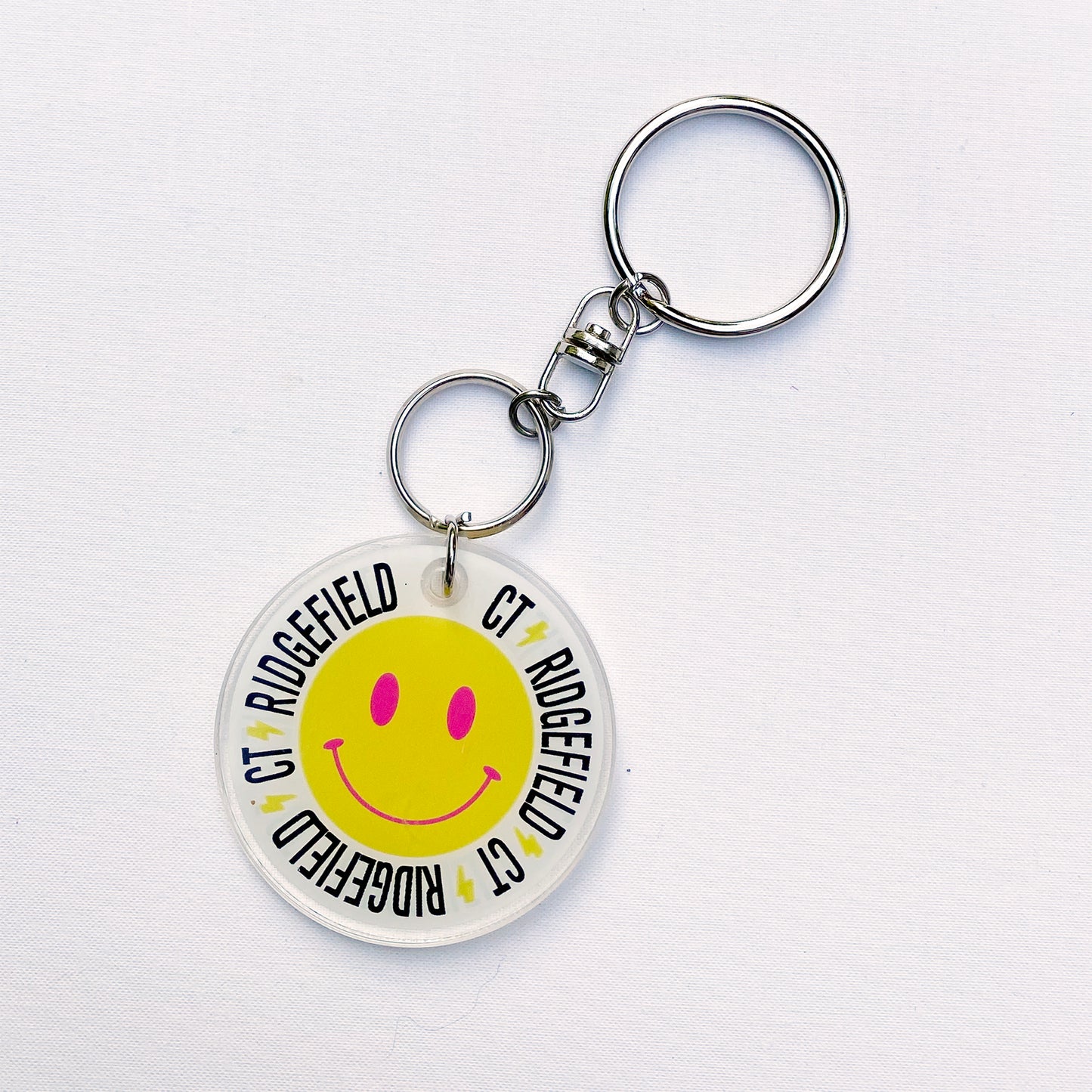 Smiley Keychain