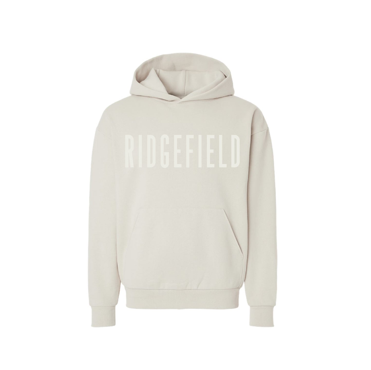 Ridgefield ivory Puff Hoodie