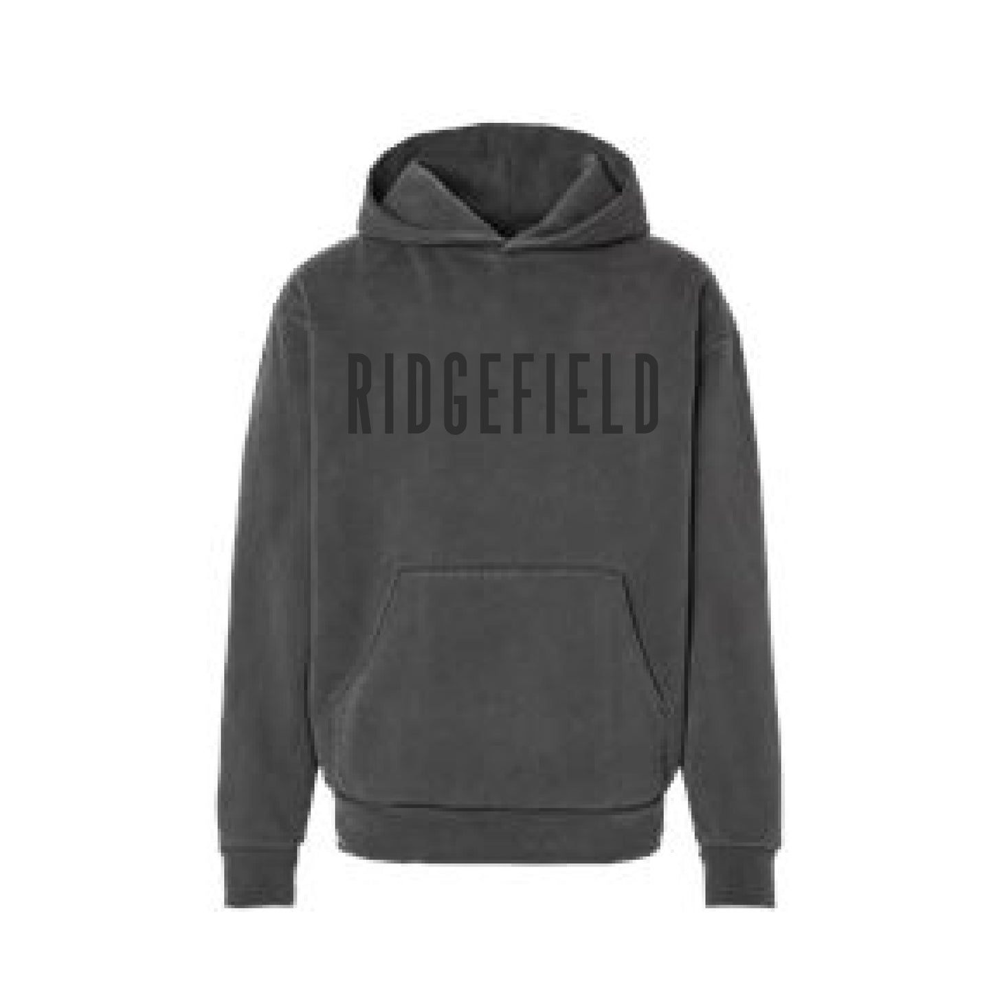 Ridgefield Black Puff Hoodie