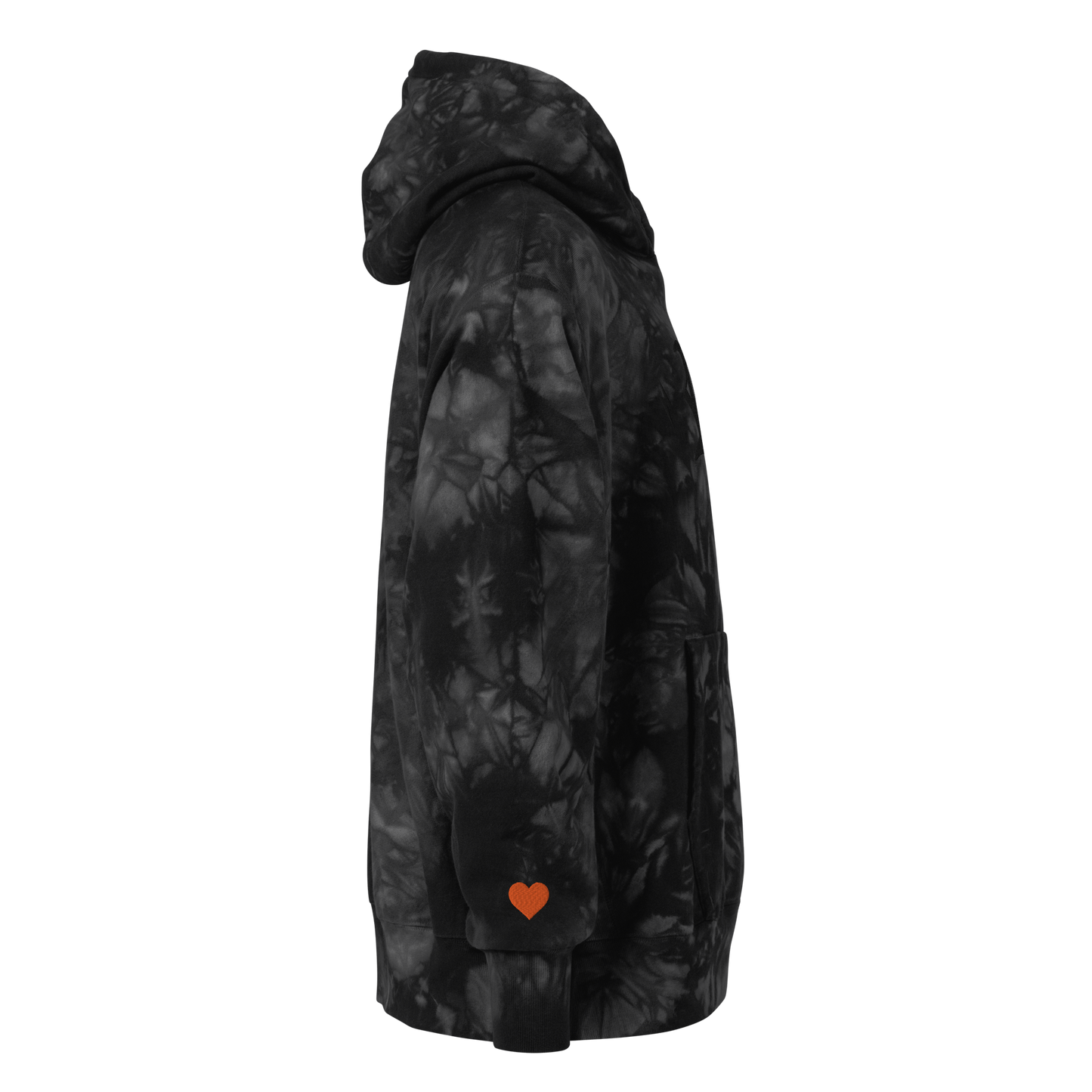 Tie Dye Embroidered Champion Hoodie