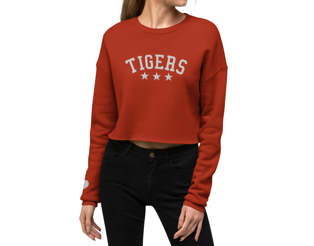 Cropped Tigers Sweatshirt