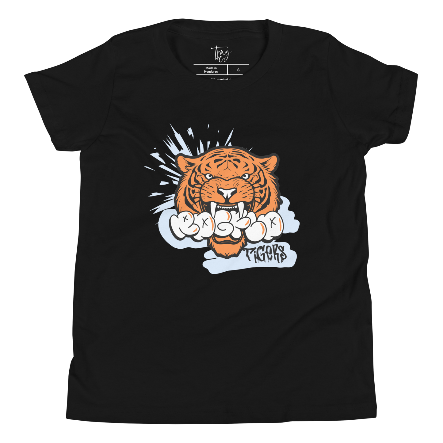 Youth Tiger Growl T Shirt