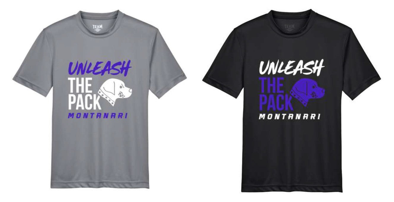 Montanari-Unleash the Pack Performance T-Shirt - Youth