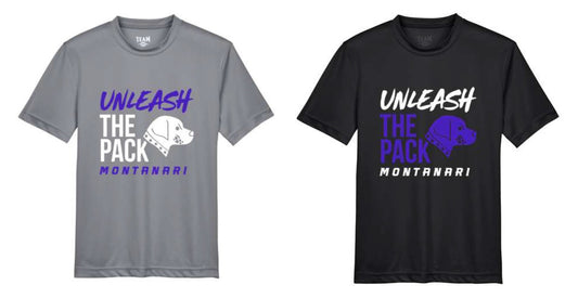 Montanari-Unleash the Pack Performance T-Shirt - Youth