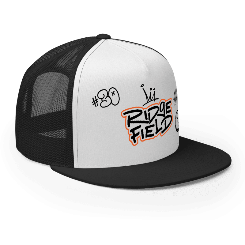 Custom jersey number baseball hat