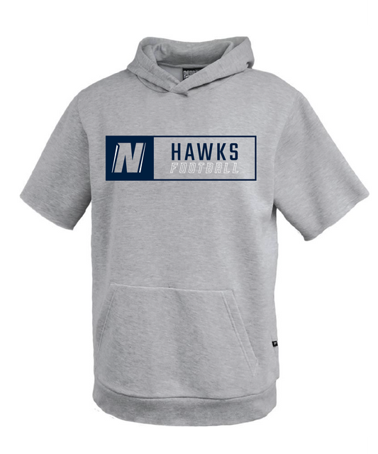 Youth Pennant Fleece Short Sleeve Hoodie