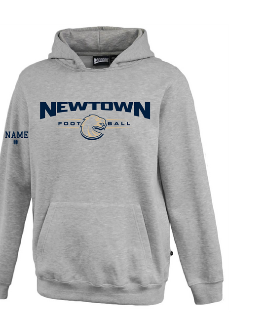 Youth Pennant Rugger Hoodie (Gray)