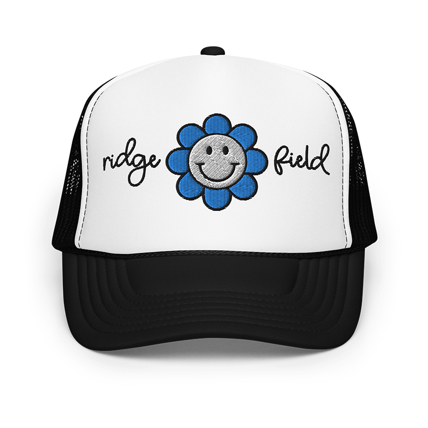 Flower foam trucker hat