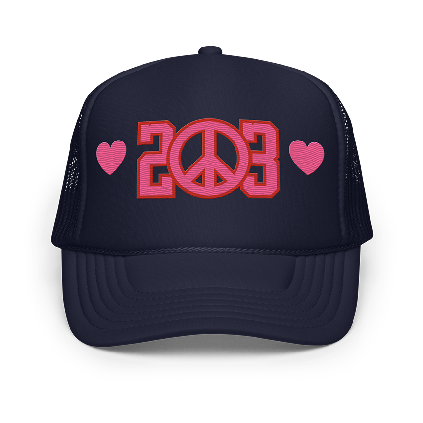 203 foam trucker hat