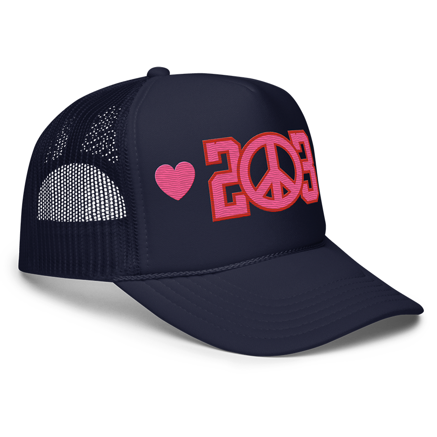 203 foam trucker hat
