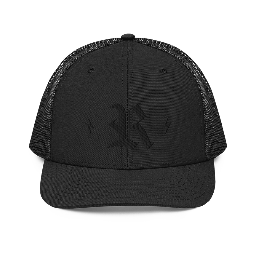"R" bolt hat