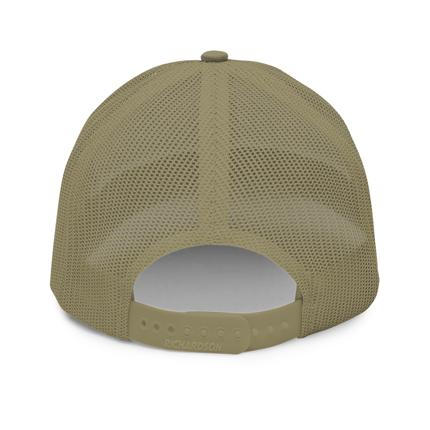"R" bolt hat