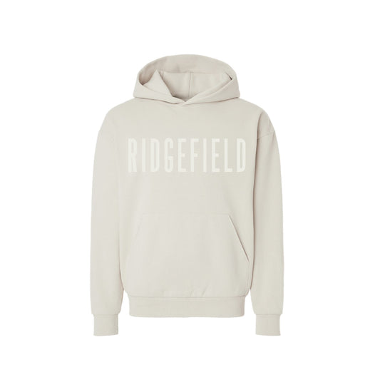Ridgefield ivory Puff Hoodie