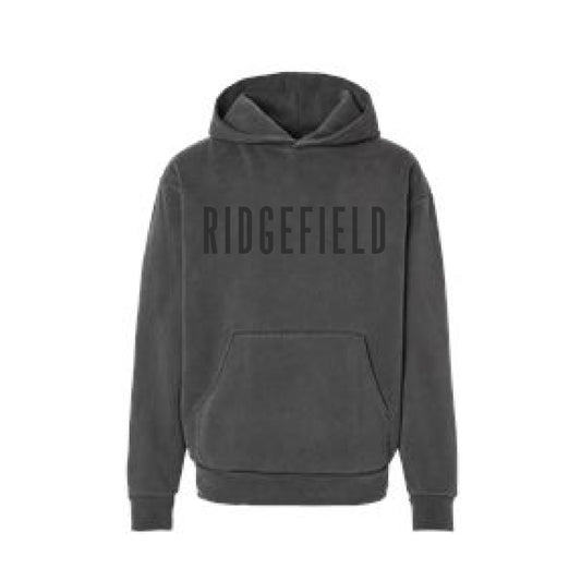 Ridgefield Black Puff Hoodie