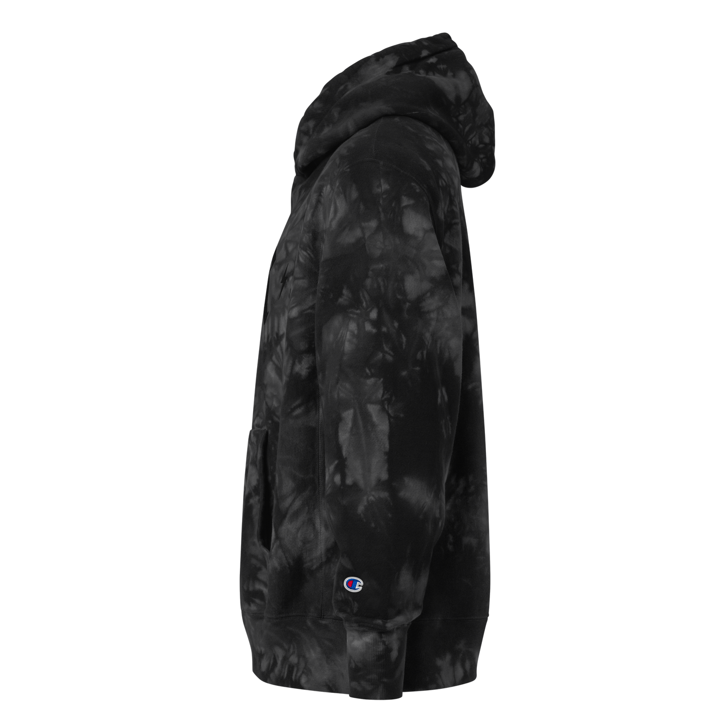 Tie Dye Embroidered Champion Hoodie