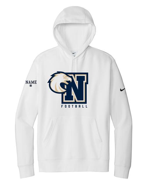 Adult Unisex Nike Club Fleece Sleeve Swoosh Pullover Hoodie