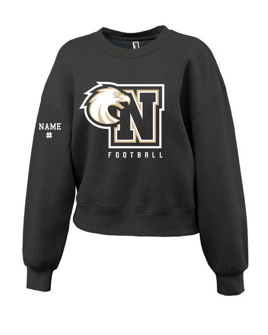 Woman's Pennant Standard Crew (black)