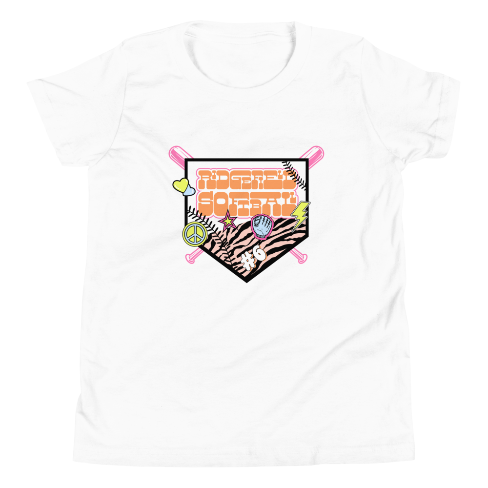 Youth Softball Icons T Shirt